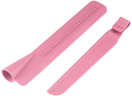 Roze En Blauw Cake Stansmessen Schraper Soepeler Verstelbare Plastic Fondant Cake Polijstmachine Edge Smoothing Tool Voor Diy Cake
