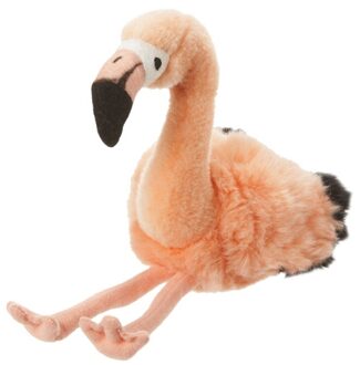 Roze flamingo knuffel