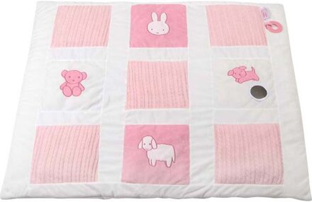 roze gebreid boxkleed