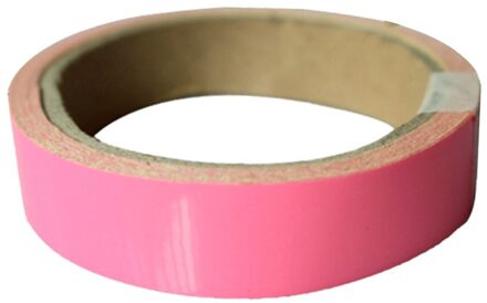 Roze Glow Tape Veiligheid Sticker Verwijderbare Lichtgevende Tape Fluorescerende Zelfklevende Noctilucent Night Waarschuwing Tape