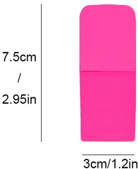 Roze Groen Schraper Zachte Rubber Car Window Ppf Tpu Zuigmond Tint Gereedschap Glas Water Wisser Vinyl Wrap Blade B88 B89 roze 1.2in