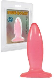 Roze Jelly Anaal Plug - Klein