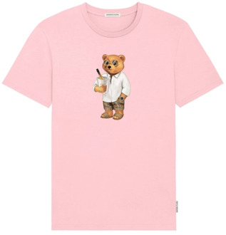 Roze Jersey T-shirts en Polos Baron Filou , Pink , Heren - Xl,L,M,S,Xs