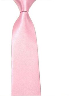 roze Kleuren Casual Vrouwen Mannen Banden Slanke Plain Mens Solid Skinny Hals Party Bruiloft Stropdas JC0002a07