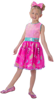 Roze L.O.L Suprise Jurkje met Pailletten Meisje