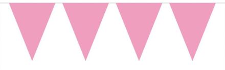 Roze Mini Vlaggenlijn - 3 meter