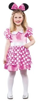 Roze Muismeisje kostuum