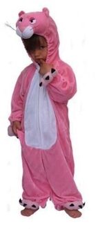 Roze panter dierenpak kostuum kinderen