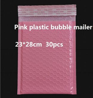 Roze Plastic Gevoerde Enveloppen Voor Roze Envelop Bubble Maillers Plastic Enveloppen Met Bubble roze 23x28cm 30stk