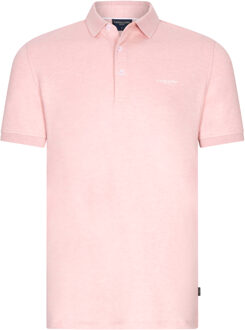 Roze Polo Shirt met korte mouwen Cavallaro , Pink , Heren - 2Xl,Xl