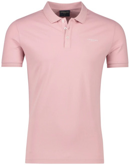 Roze Polo Shirt met korte mouwen Cavallaro , Pink , Heren - 2XL