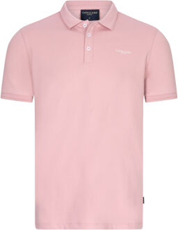 Roze Polo Shirt met korte mouwen Cavallaro , Pink , Heren - 2XL