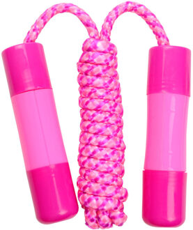 Roze springtouw roze