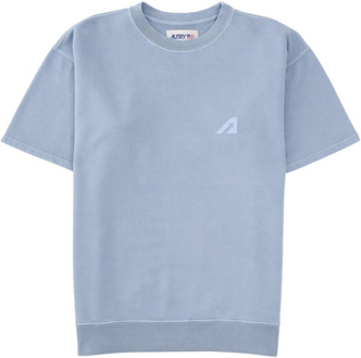 Roze Streetwear Sweatshirt Main Man Autry , Blue , Dames - L,M