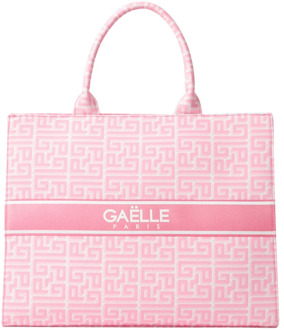 Roze Synthetische Shopper Tas Gaëlle Paris , Pink , Dames - ONE Size