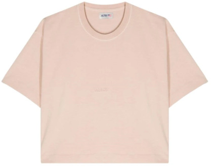 Roze T-shirt Autry , Beige , Dames - M,S,Xs