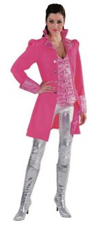 Roze theater jas voor dames