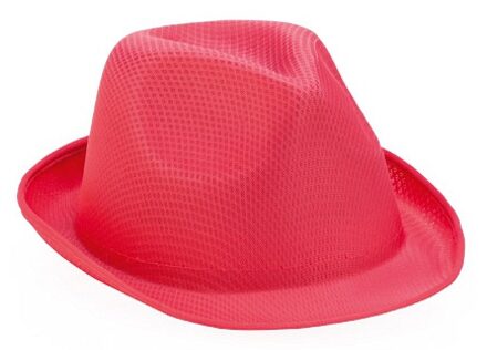 Roze trilby hoedjes voor volwassenen - Verkleedhoofddeksels