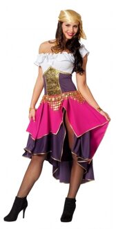 Roze zigeunerin kostuum voor dames 34 (xs) - Gypsy carnavalskleding