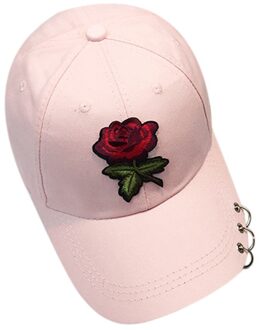 Rozen Mannen Vrouwen Baseball Caps Lente Zomer Zon Hoeden voor Vrouwen Solid Snapback Cap Dad Hoed