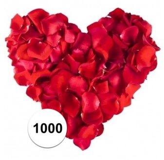 Rozenblaadjes - rood - 1000x stuks - Valentijnsdag - valentijn