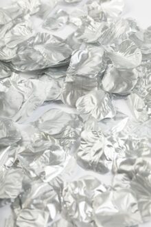 Rozenblaadjes zilver Zilver - Grijs