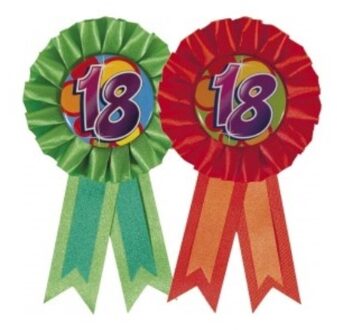 Rozet 18 Jaar