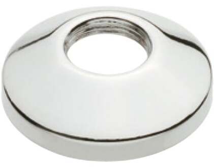 Rozet met schroefdraad, chroom, 3/4" x 20 mm - 988239248