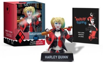 Rp Mini Kits Harley Quinn Talking Figure And Illustrated Book