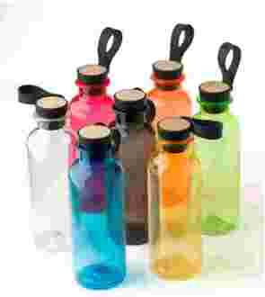 rPET Drinkfles met Bamboe