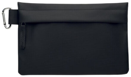 Rpet polyester zakje Zwart - One size