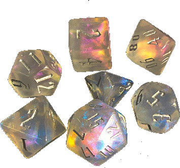 RPG Dice Set - Ice Fae