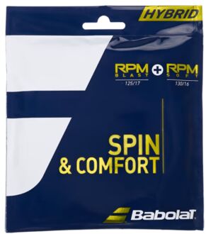 RPM Blast + RPM Soft Tennis Bespanning 1 Zwart