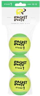 RR Stage 1 Zak Met 3 Stuks geel - nosize