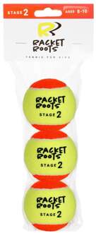 RR Stage 2 Zak Met 3 Stuks geel - nosize