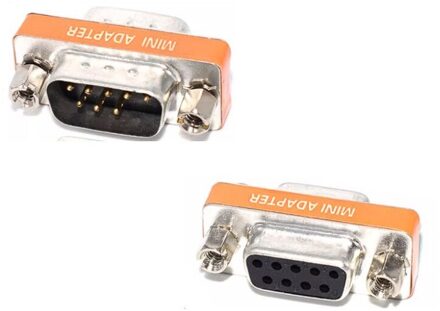 RS232 DB9 Male naar DB9 Female Adapter - small
