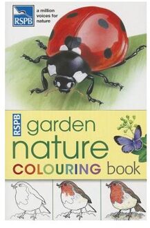 RSPB Garden Nature Colouring Book