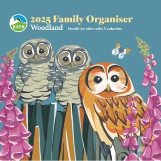 Rspb Household Planner Wall Calendar 2025 - Calendars, Carousel
