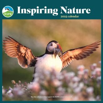 Rspb Inspiring Nature Photo Competition Wiro Wall Calendar 2025 - Calendars, Carousel