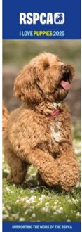 Rspca I Love Puppies Slim Calendar 2025 - Calendars, Carousel