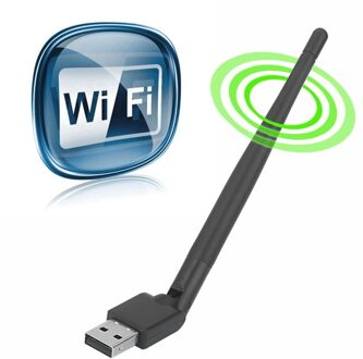 Rt5370 Usb 2.0 150Mbps Wifi Antenne MTK7601 Draadloze Netwerkkaart 802.11b/g/n Lan Adapter Ontmoette Draaibare Antenne