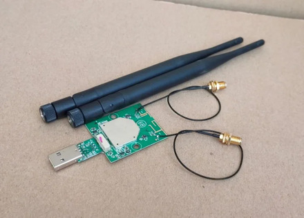 RTL8812AU High-power 5G Launch Network Card Kali Ubuntu Raspberry Pi Image Transmission Drone 5G Wifi