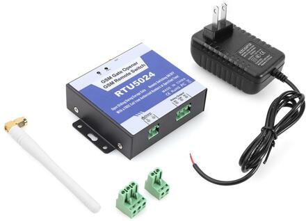 RTU5024 Gsm Gate Opener Relais Schakelaar Draadloze Afstandsbediening Deur Toegang Schakelaar Deuropener Gratis Call 850/900/1800/1900Mhz type B US plug