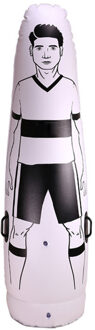 Ru 1.75M Pvc Volwassen Opblaasbare Voetbal Training Keeper Solo Voetbal Trainer Tumbler Air Dummy Tool Opblaasbare Tumbler Muur Inflatable wall