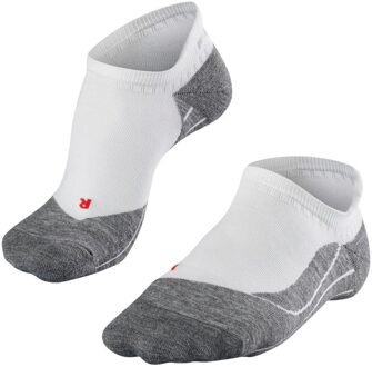 RU4 Invisible Heren Hardloopsokken - Wit - Maat 42/43