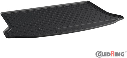 Rubbasol (Rubber) Kofferbakmat passend voor Volvo V40 2012- (excl. D2/D3/D4 Euro6 2018-) (Lage laadvloer)