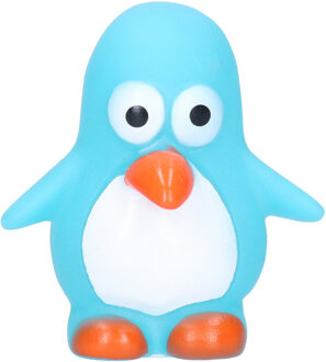 Rubber badeendje/pinguin - Classic blauw - badkamer fun artikelen - size 6 cm - kunststof