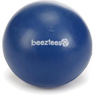 rubber bal massief no 4 blauw 7,5 cm