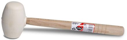 rubber hamer rond wit