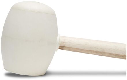 rubber hamer rond wit
